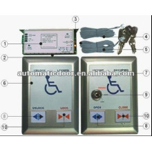 Interruptor de puerta automático Deper para discapacitados